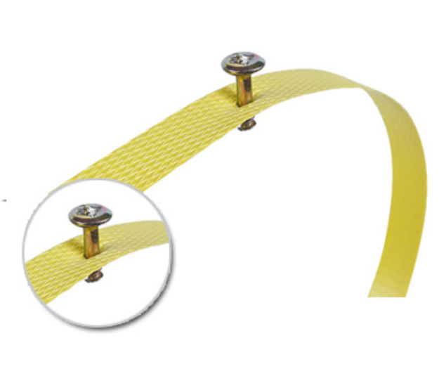 Hand holding tape