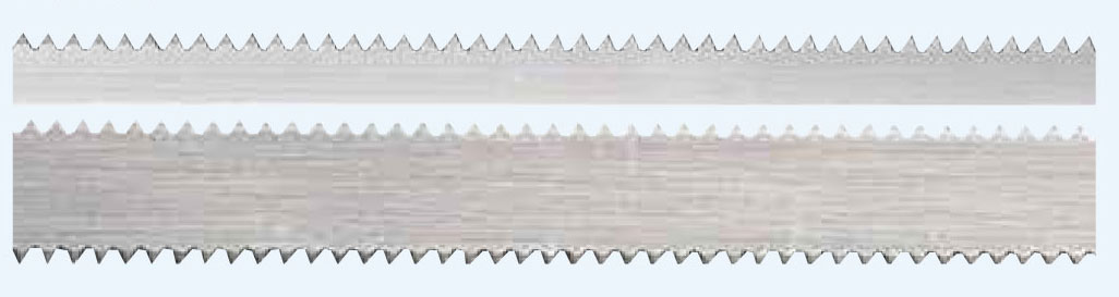 Diamond toothed edge blades